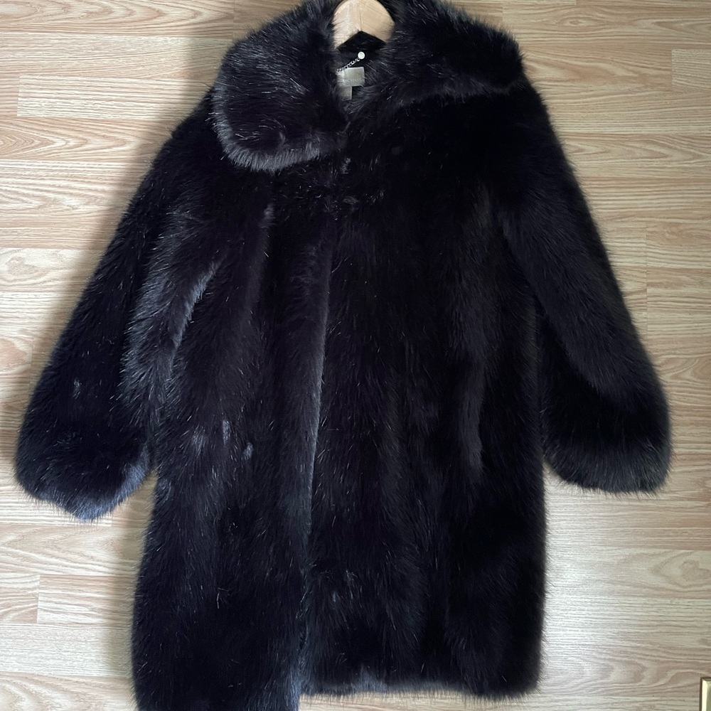 Michael by Michael Kors Faux Fur Coat